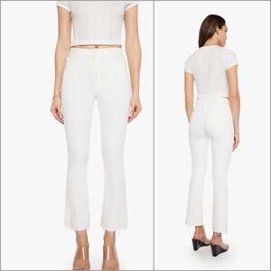 MOTHER Denim The Hustler Anke Fray Jeans Fairest of them all sz 26